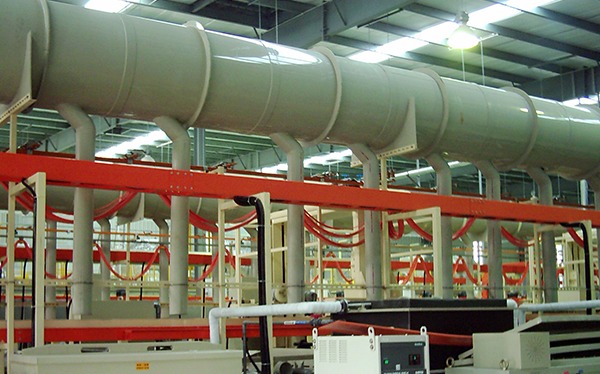 電鍍廢氣處理設備的特點及適用范圍